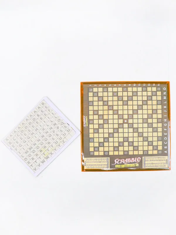 2 in 1 LUDO   Scrabble Set - 12" x 12"