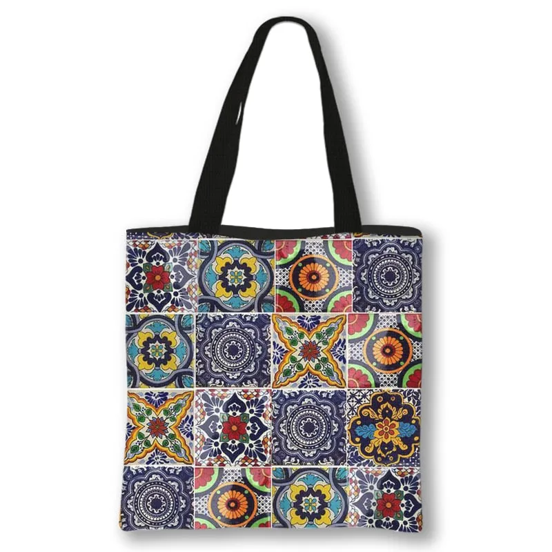 African Women Style Handbag Ladies Traditional Tote Bag