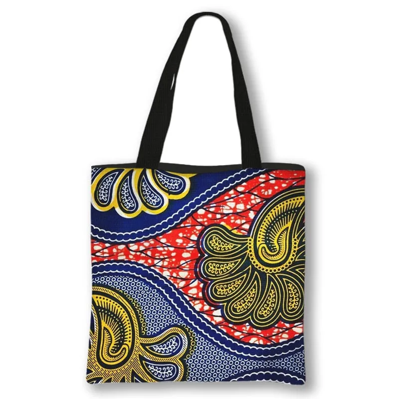 African Women Style Handbag Ladies Traditional Tote Bag