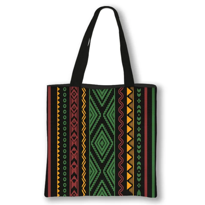 African Women Style Handbag Ladies Traditional Tote Bag