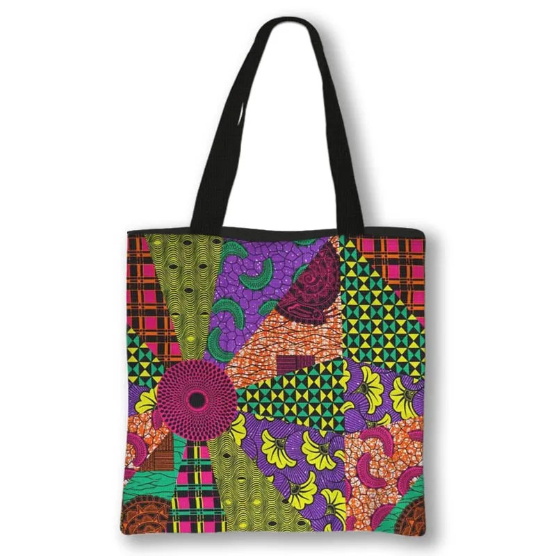 African Women Style Handbag Ladies Traditional Tote Bag