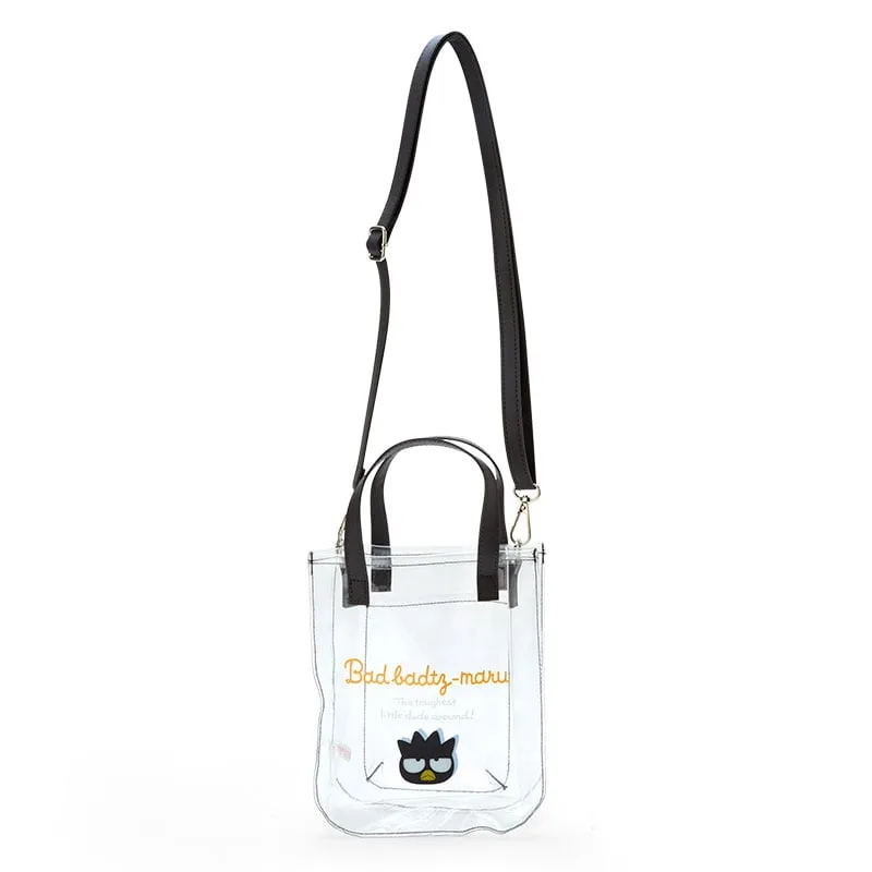 Badtz-maru Clear 2-Way Mini Tote