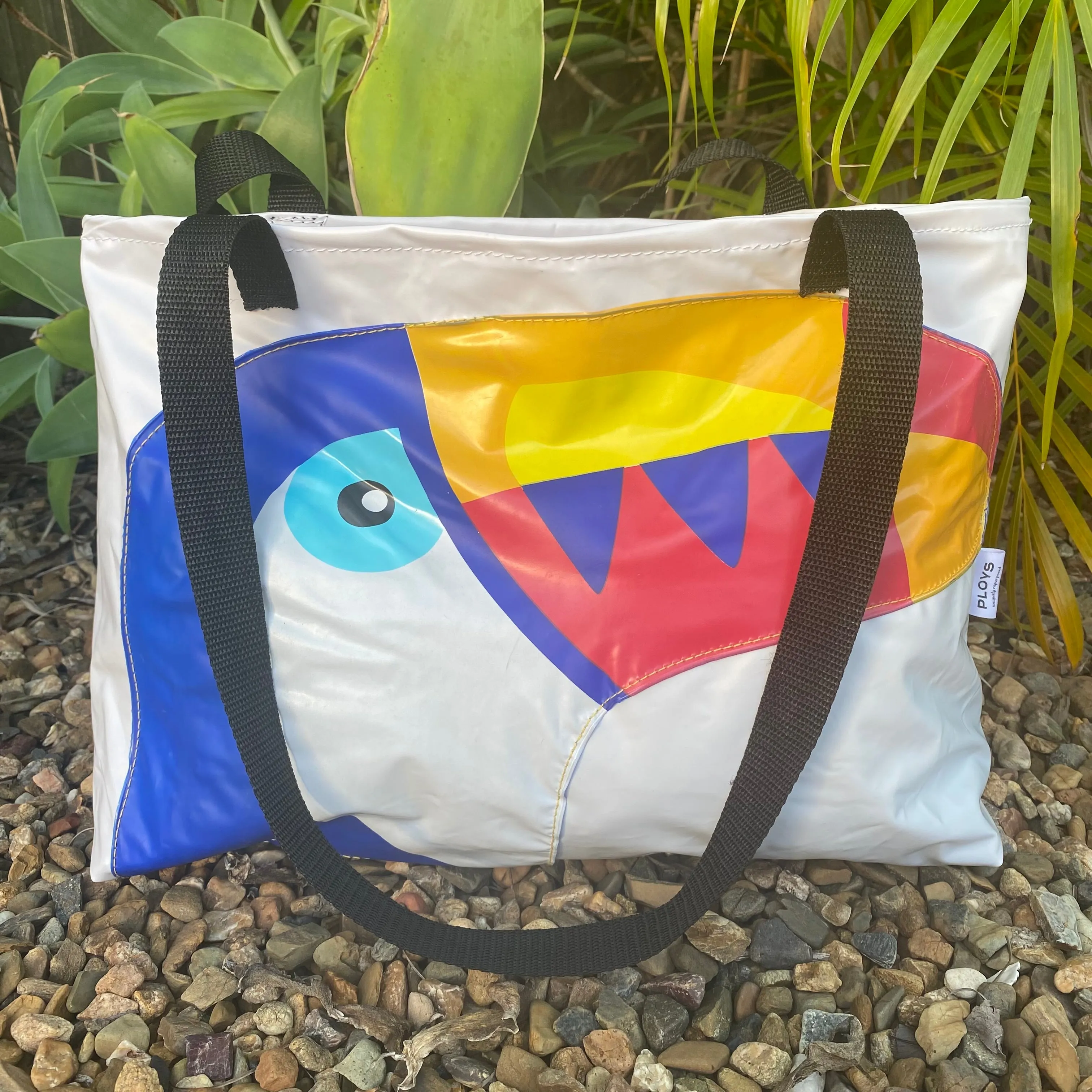 Carry All Beach Tote Bags Medium - Recycled Inflatables