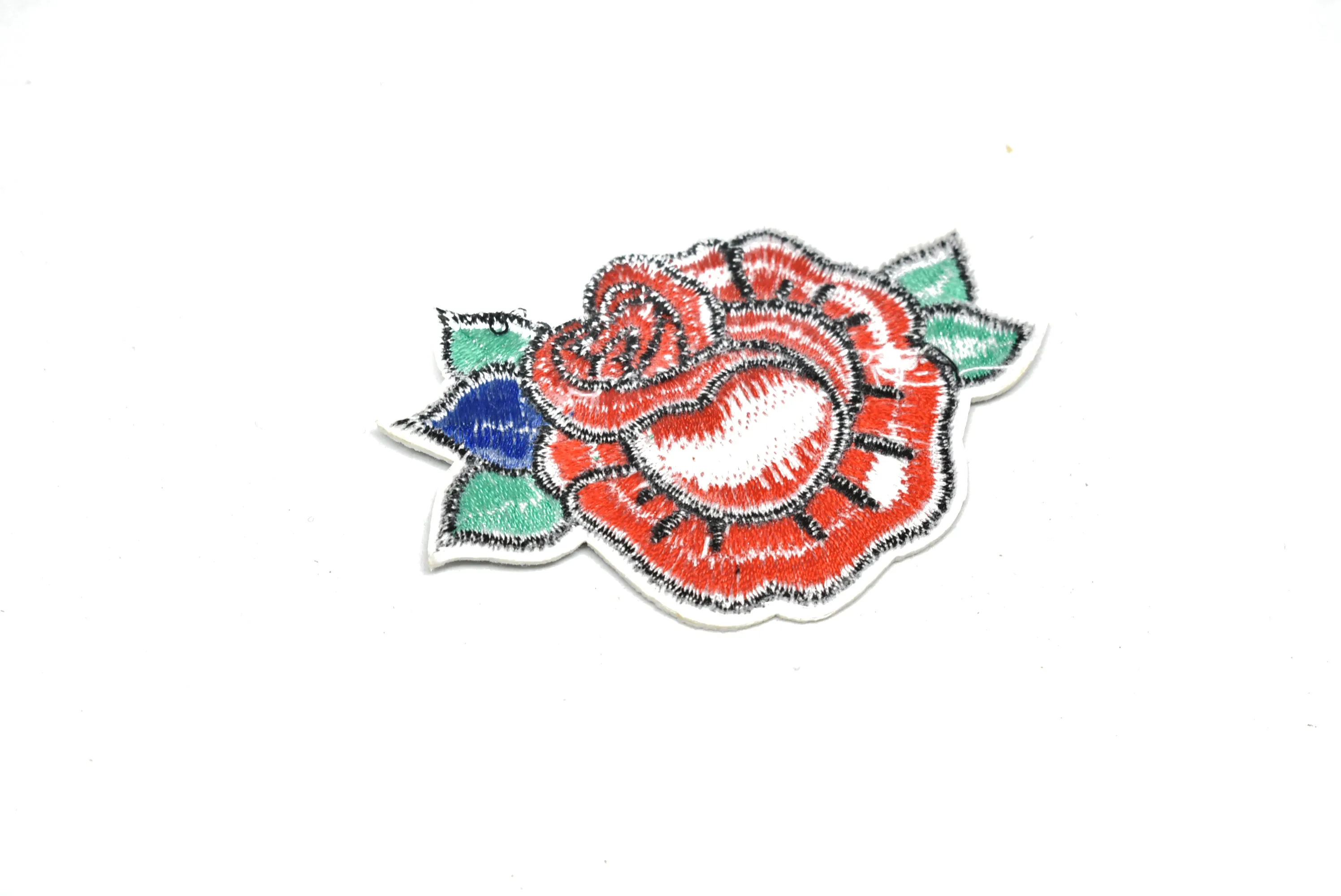 Embroidered Rose Patch | Iron on Flower Patch | Embroidered Flower Patch | Iron on Rose Patch | Flower Patch for Shirts