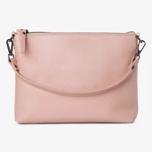 Everyday Leather Crossbody Bag - Blush