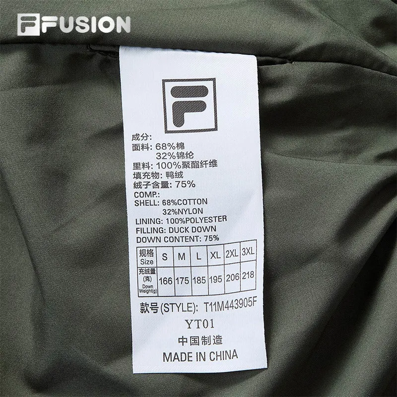 FILA FUSION INLINE WORKWEAR SKATE URBAN EDGE Men Down Jacket (Green)