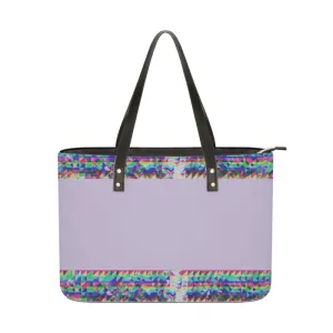 Fractured Leather Shoulder Bag - 5 colors