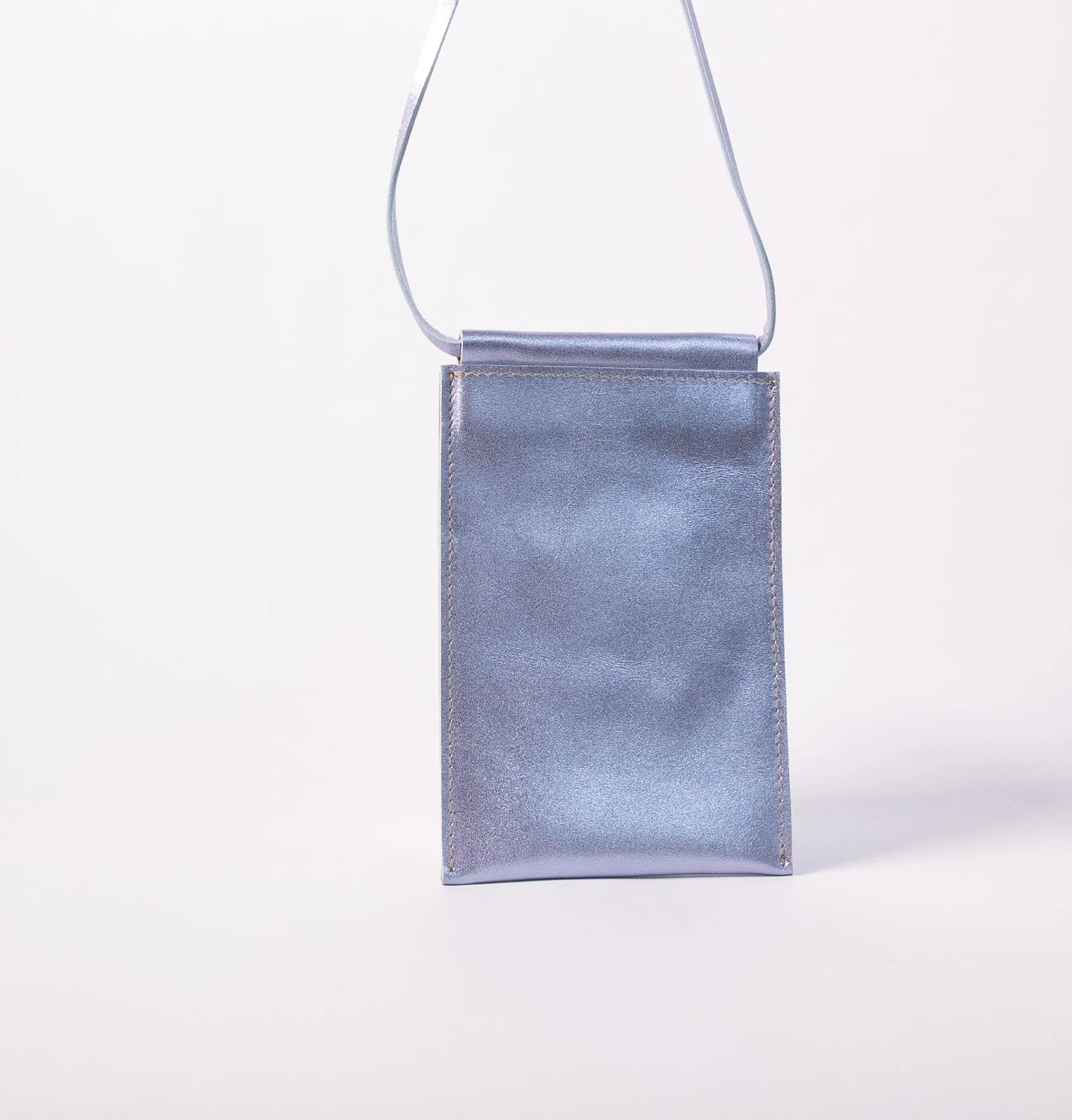 Harpers emporium Phone Pouch in Metallic Lilac