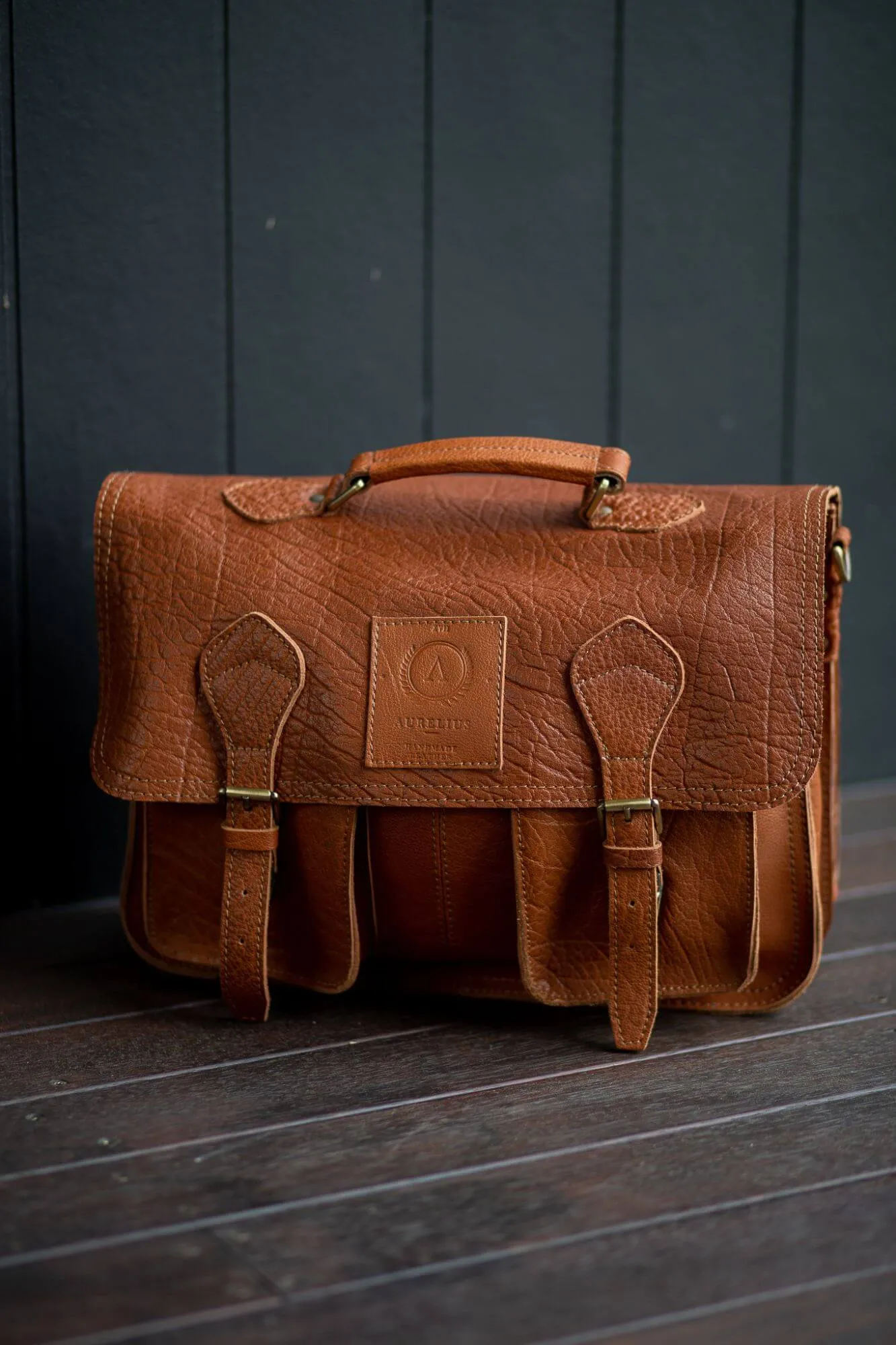 Hector Leather Laptop Bag