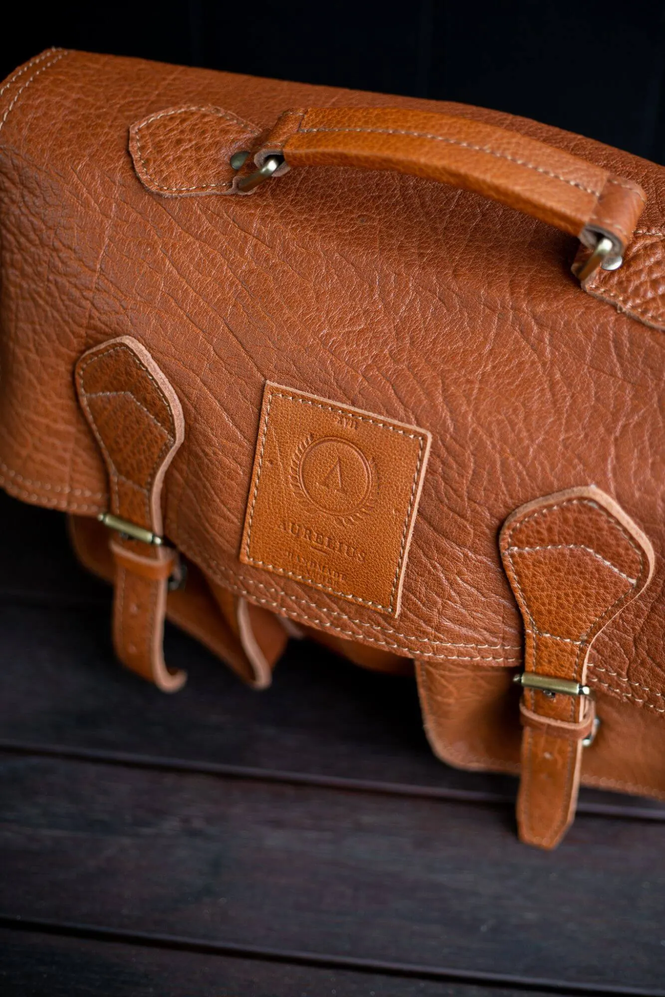 Hector Leather Laptop Bag