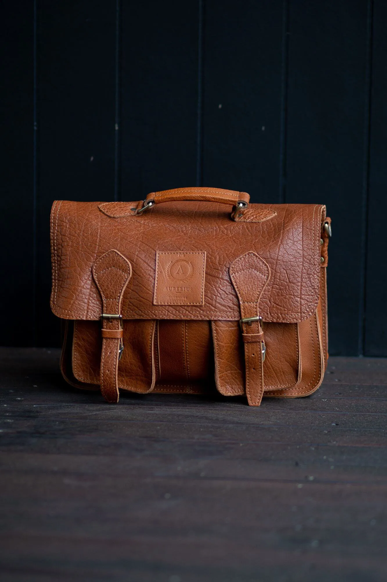 Hector Leather Laptop Bag