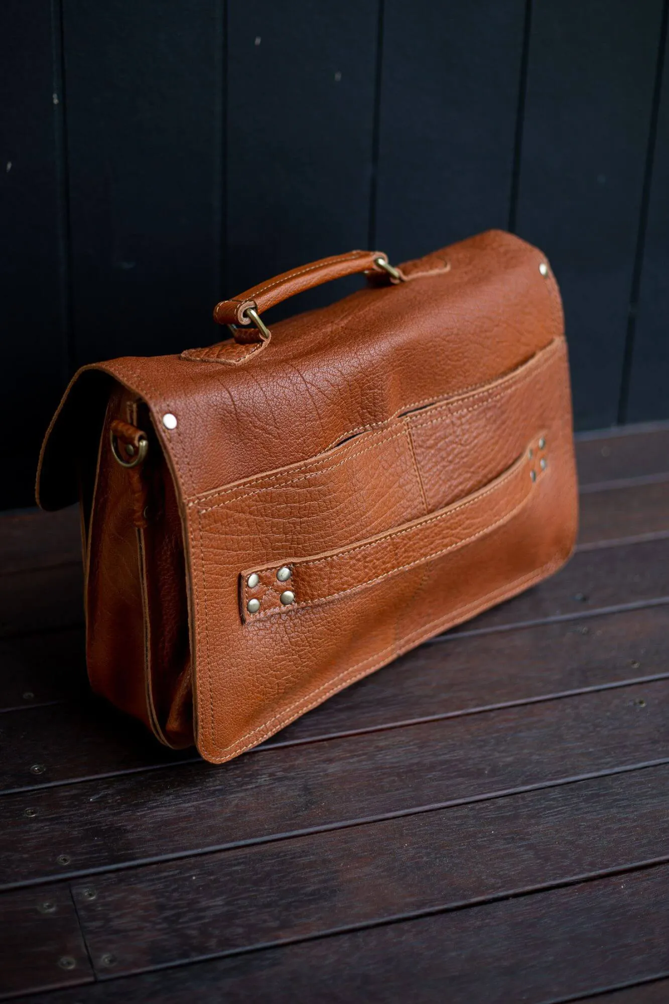 Hector Leather Laptop Bag