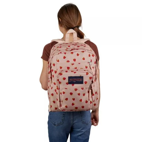 JanSport Big Student Strawberry Show Backpack [WS]