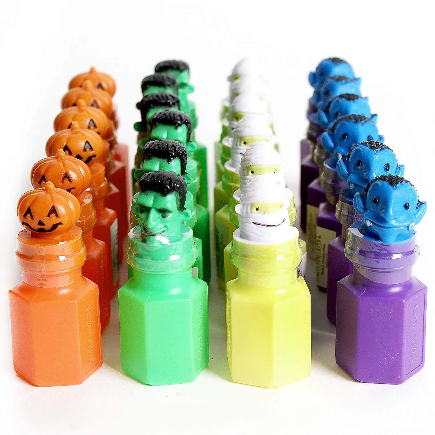 Kicko 2.75 Inch Halloween Bubble Bottle - 24 Pieces of Spooky Blob Holders - Perfect