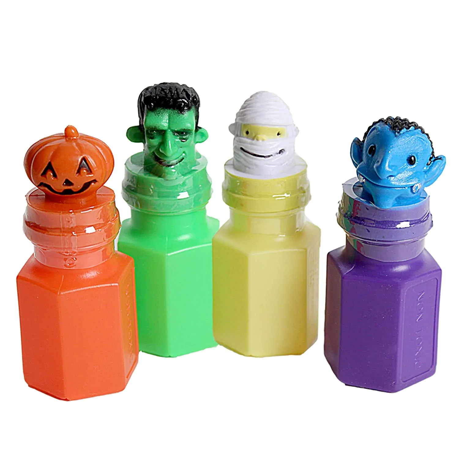 Kicko 2.75 Inch Halloween Bubble Bottle - 24 Pieces of Spooky Blob Holders - Perfect