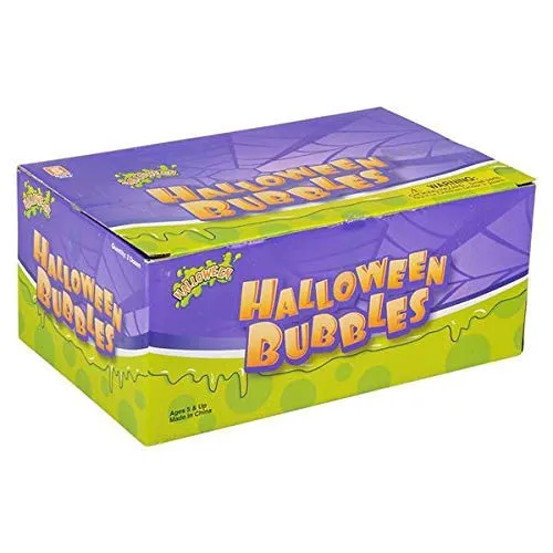 Kicko 2.75 Inch Halloween Bubble Bottle - 24 Pieces of Spooky Blob Holders - Perfect