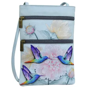 Mini Double Zip Travel Crossbody - 448