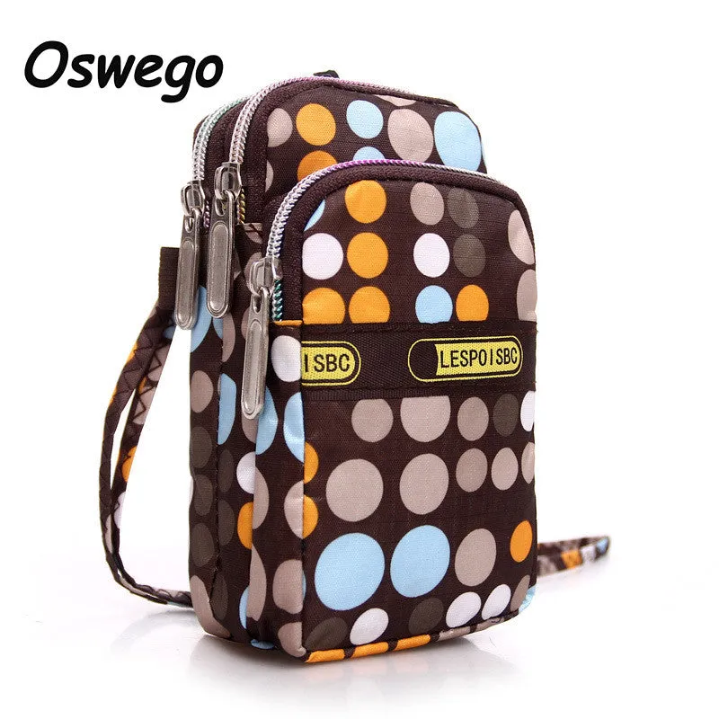 Multifunction 3 Layers Zipper Fashion Summer Style Mini Bag Women Shoulder Bags Messenger Bags Famous Brands For Girls Bag