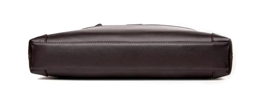 Premium Leather Modern Briefcase & Wallet - 2 Colors