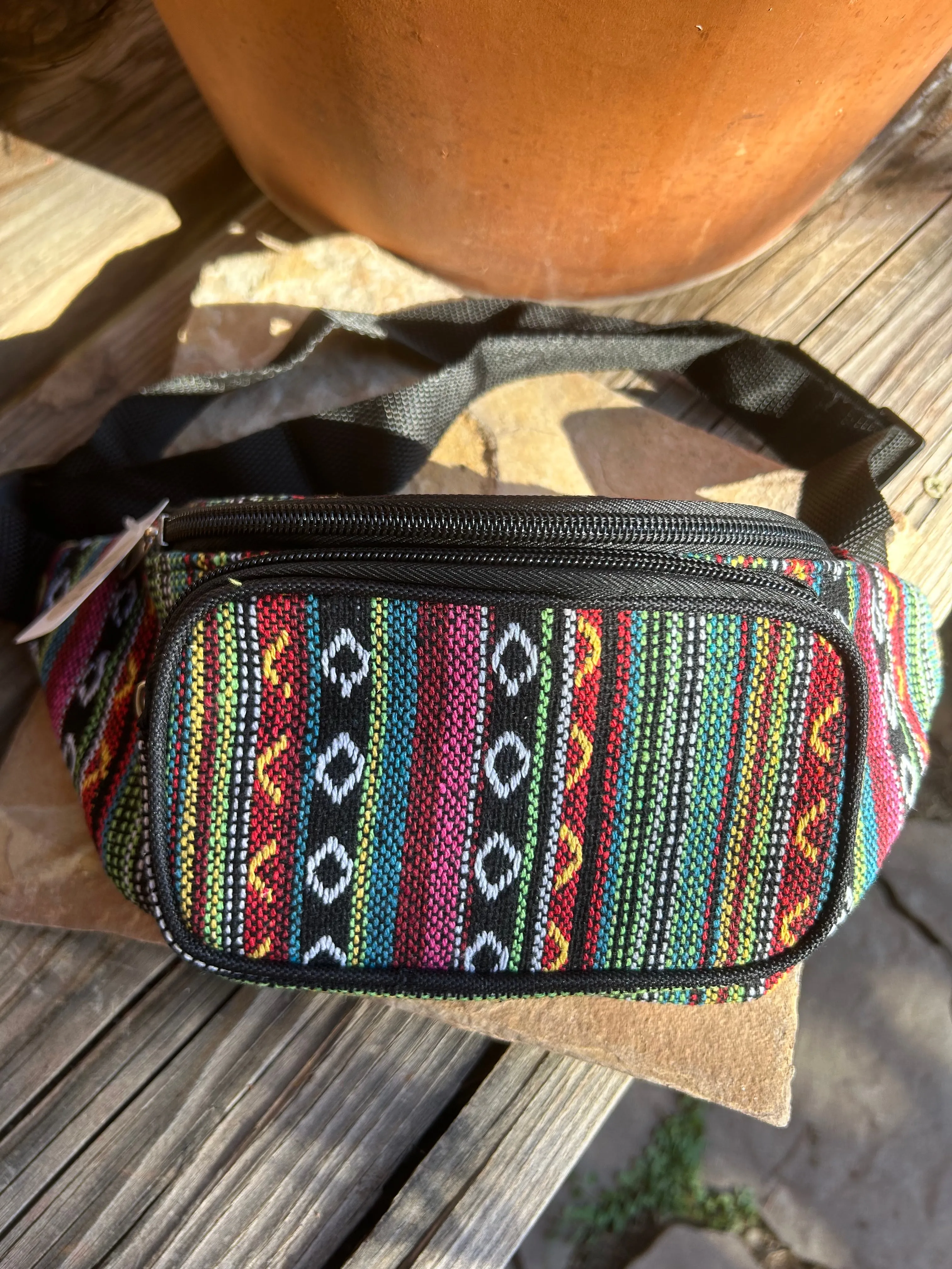 Western Navajo Tribal Fanny Hip Design Bag