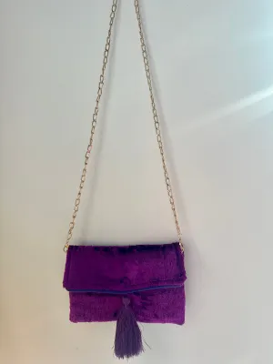 Wolf & Willa Maureen Crossbody Bag - Amethyst Purple